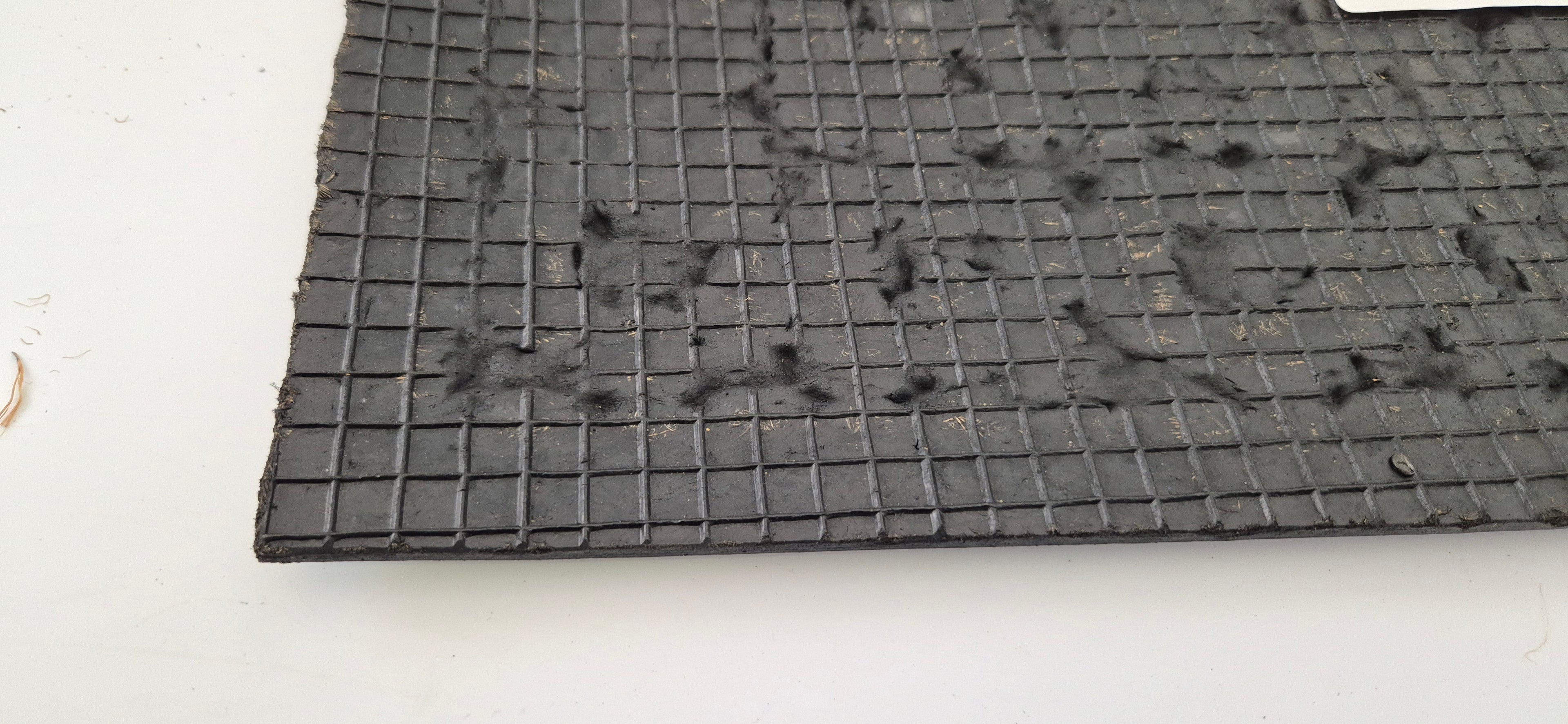 LEAVES - MOULDED NON-BRUSH MAT NATURAL