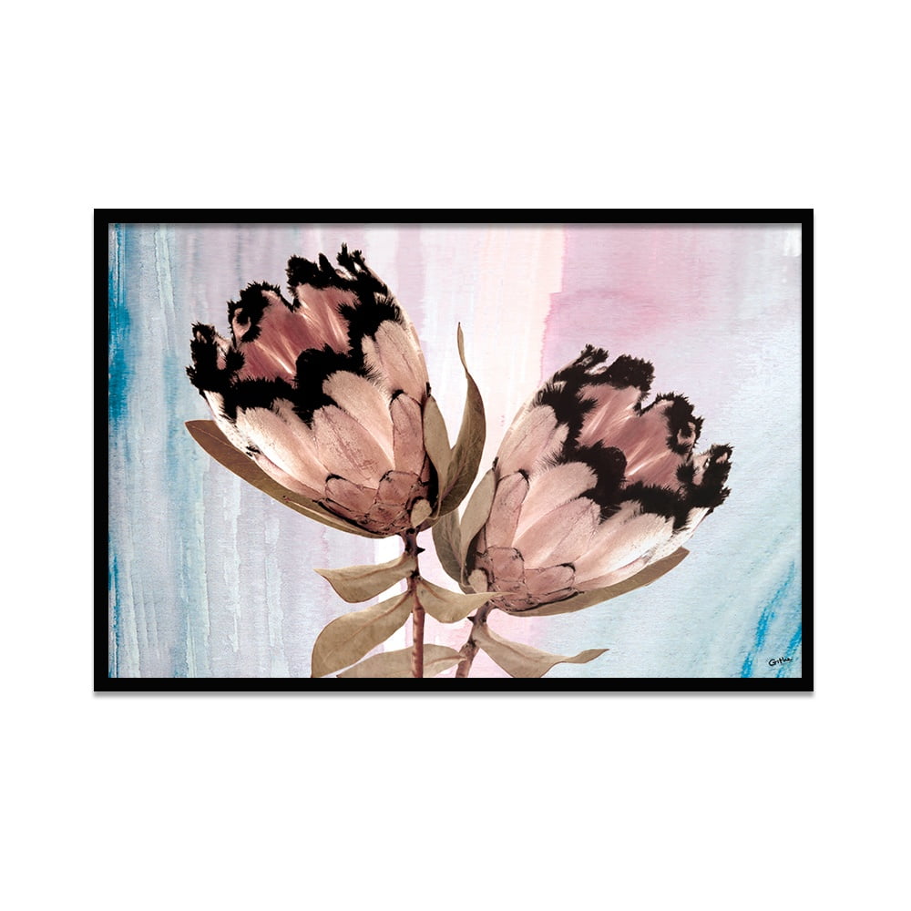 Composite Framed Canvas 80x100 Ink and Proteas