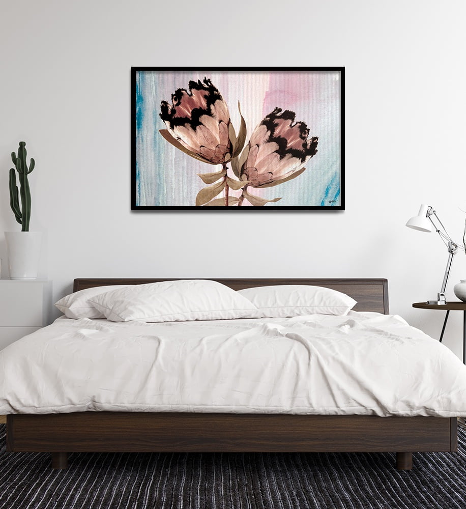 Composite Framed Canvas 80x100 Ink and Proteas