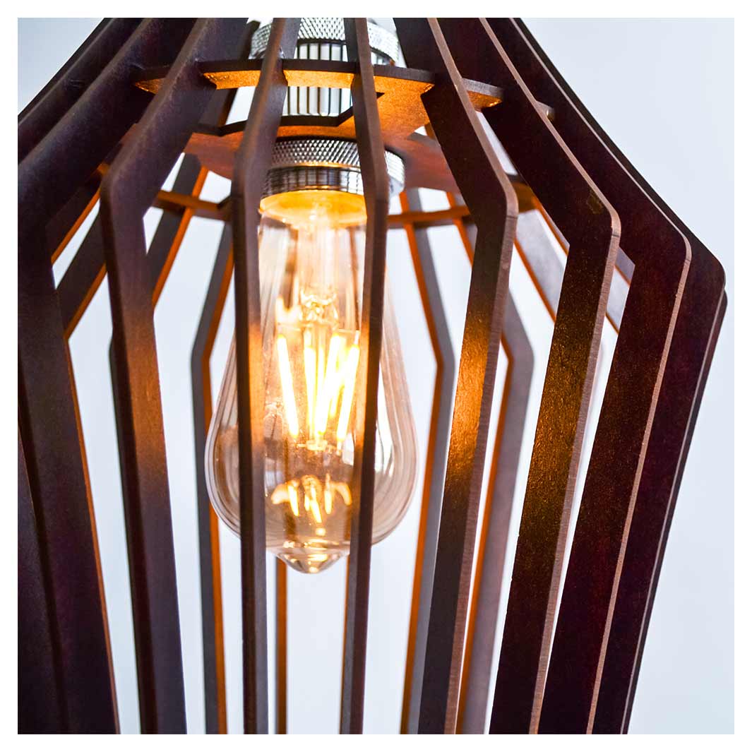 POINTED ABSTRACT PENDANT LIGHT