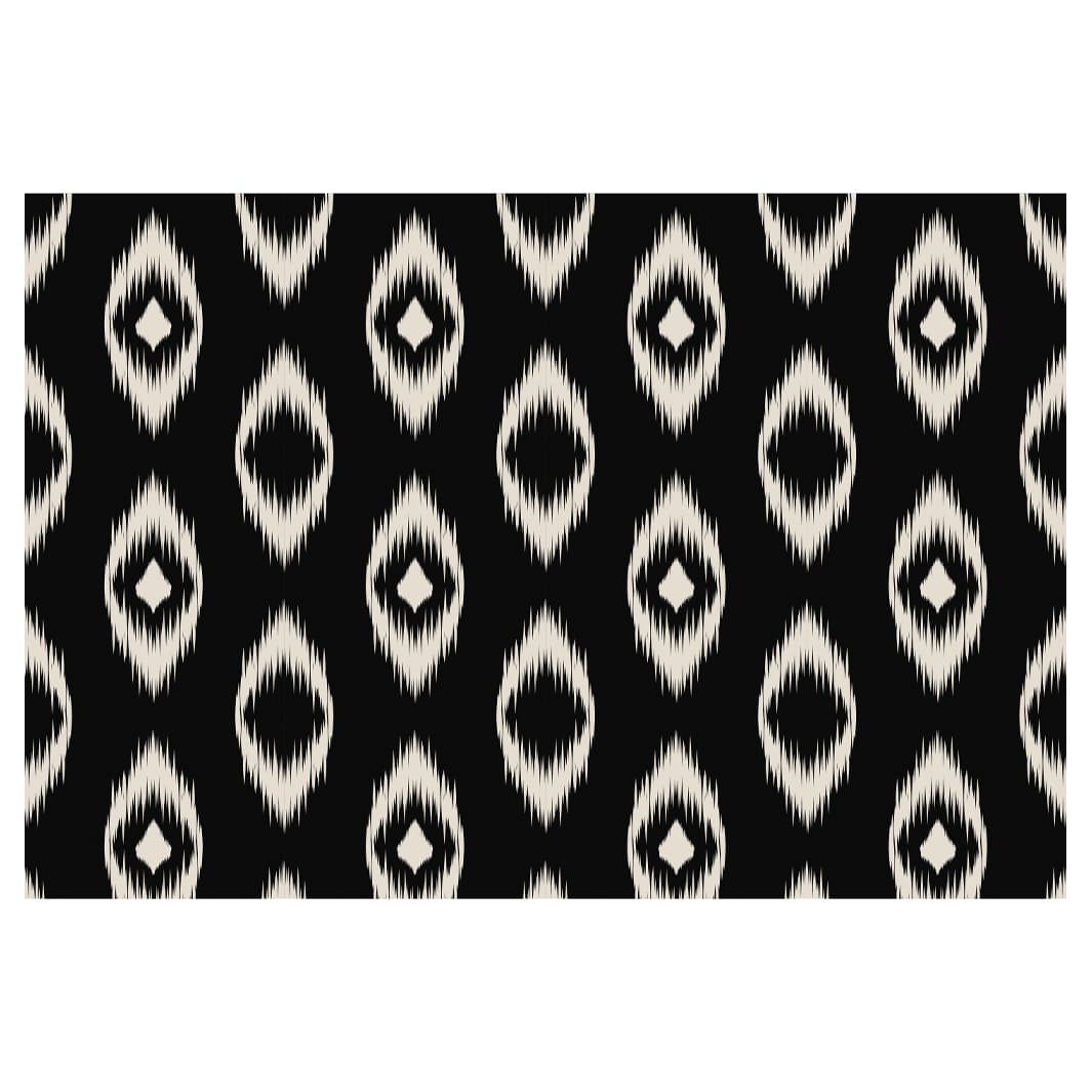 MIDNIGHT IKAT BATHMAT