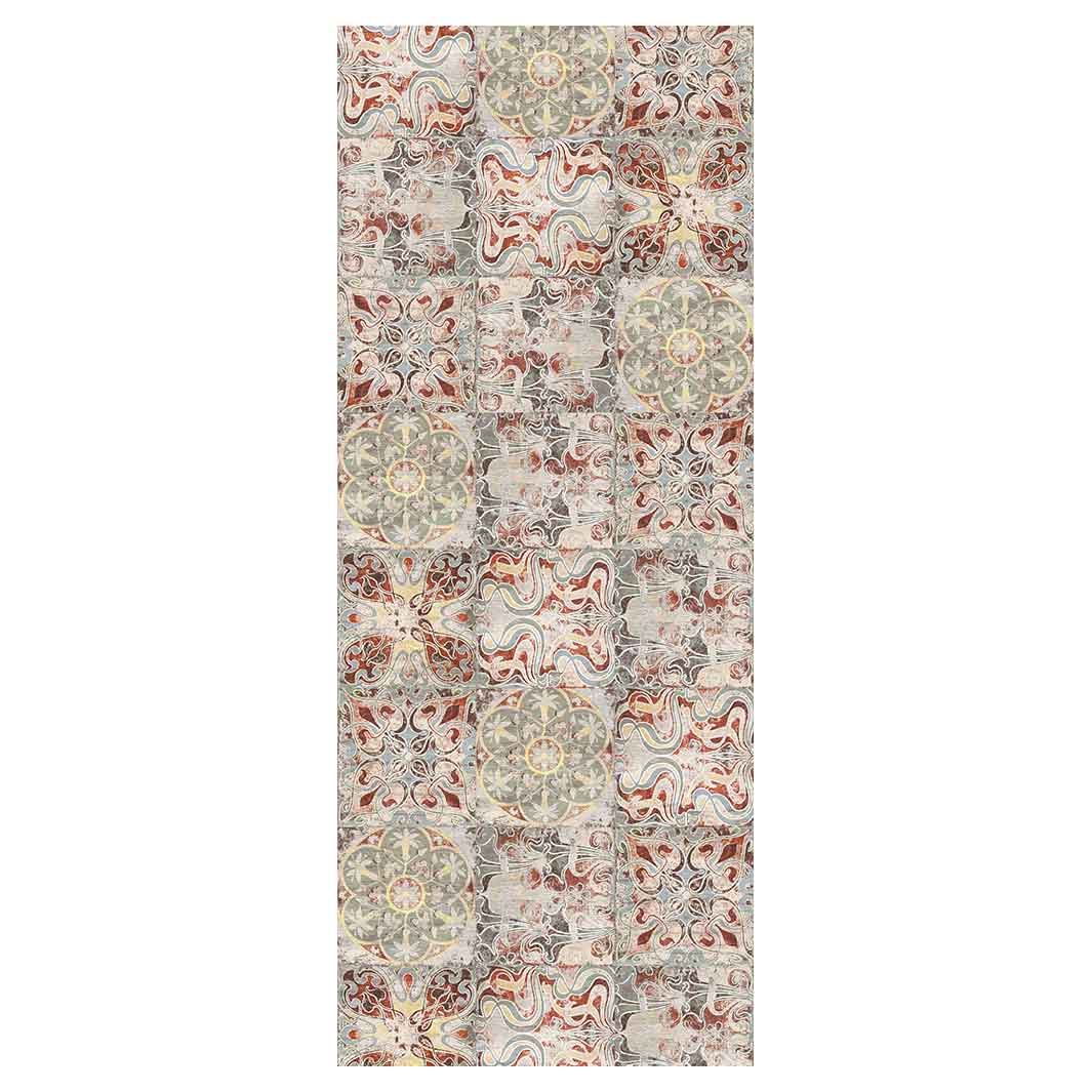 ANTIQUE FADED MOROCCAN TILE ROOM DIVIDER