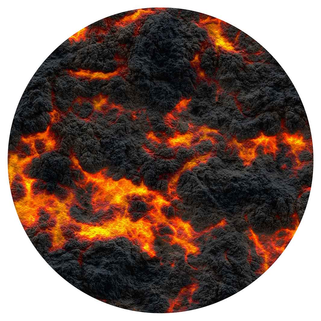 BURNING COALS FIRE POT STAND