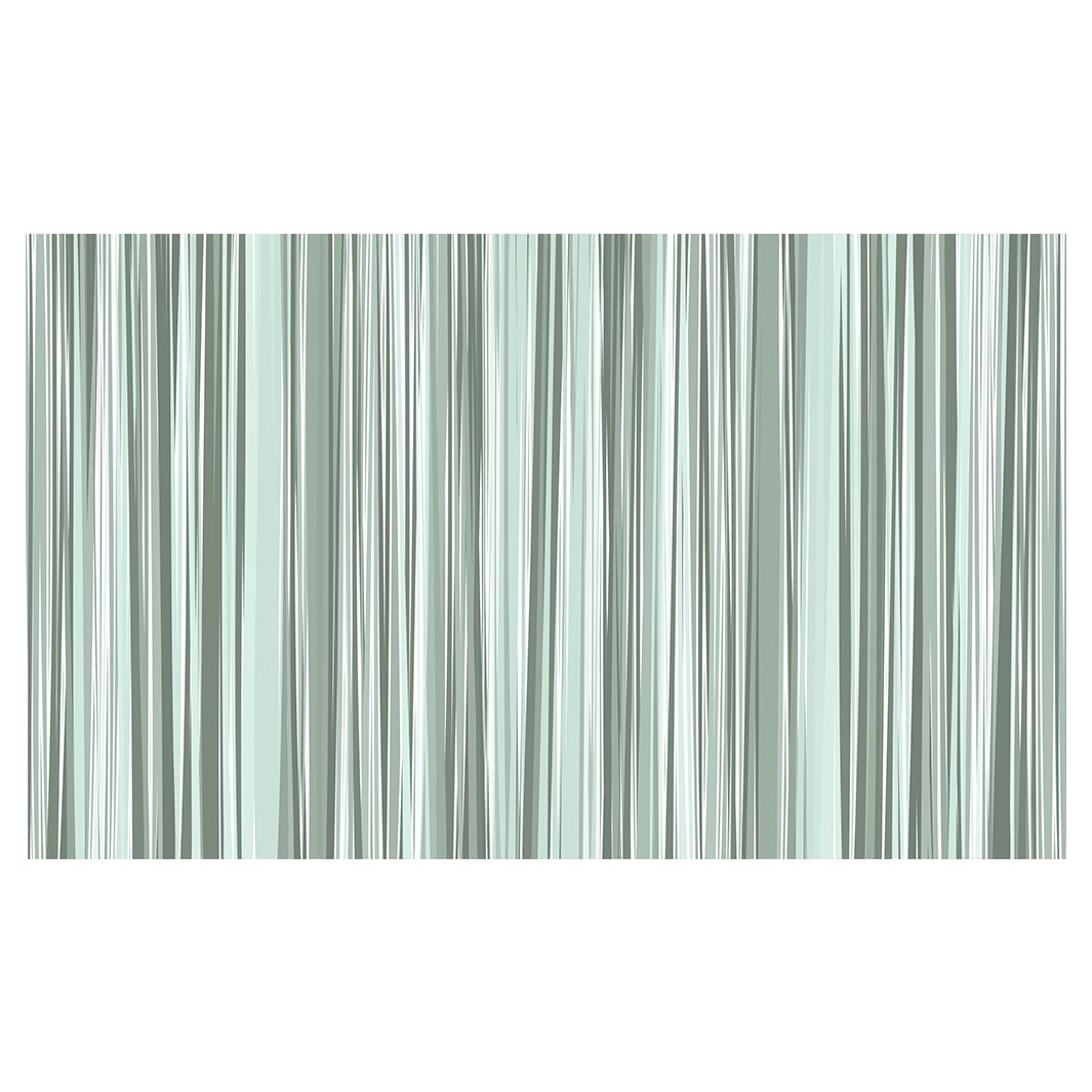 VERTICAL MONOCHROMATIC LINE ART TABLECLOTH