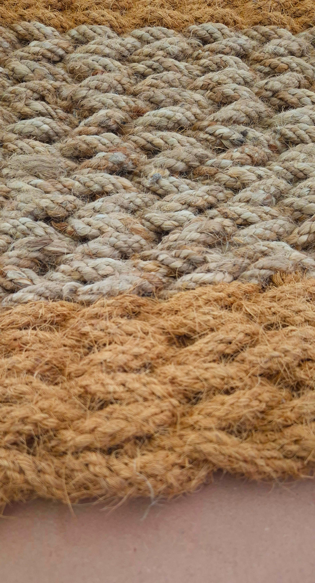 COIR AND JUTE ROPE MAT