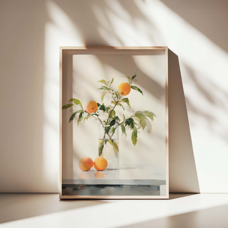 ORANGE BRANCH COMPOSITE FRAMED CANVAS