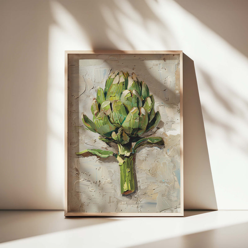 ARTICHOKE COMPOSITE FRAMED CANVAS