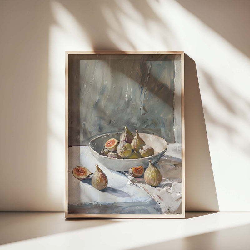 FIG BOWL COMPOSITE FRAMED CANVAS