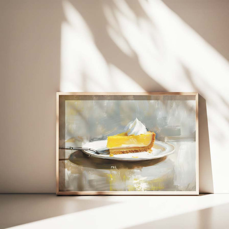 LEMON MERINGUE COMPOSITE FRAMED CANVAS