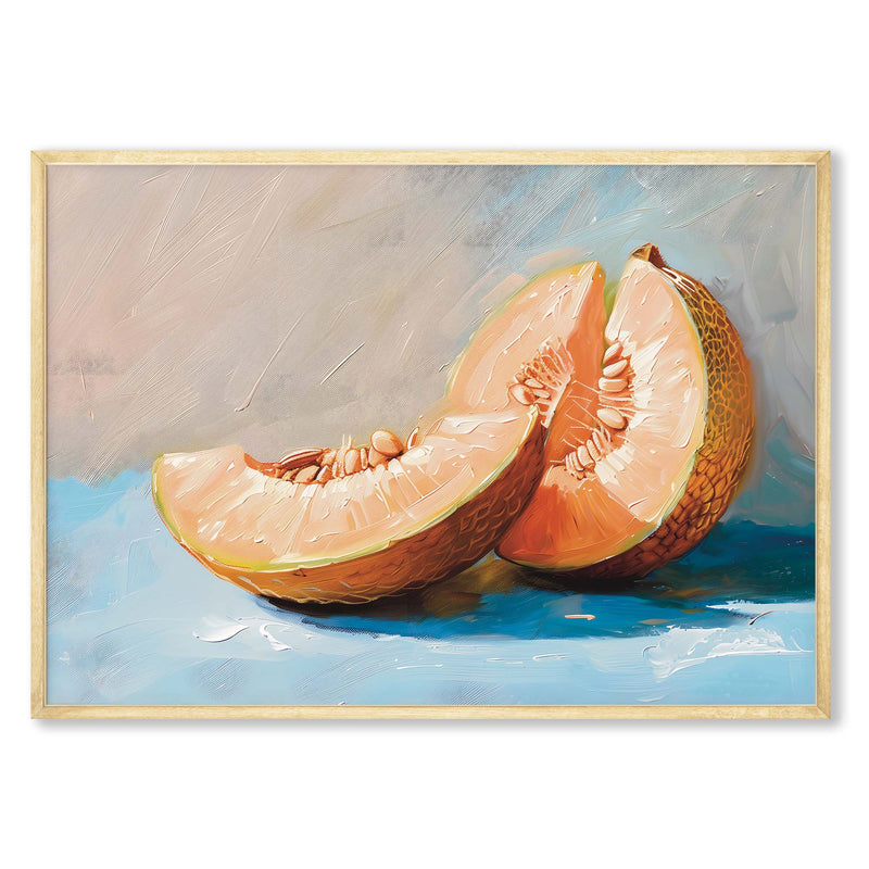 MELON SLICES COMPOSITE FRAMED CANVAS
