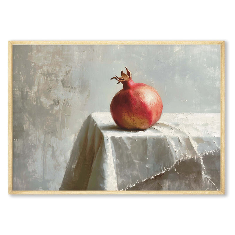 POMEGRANATE COMPOSITE FRAMED CANVAS
