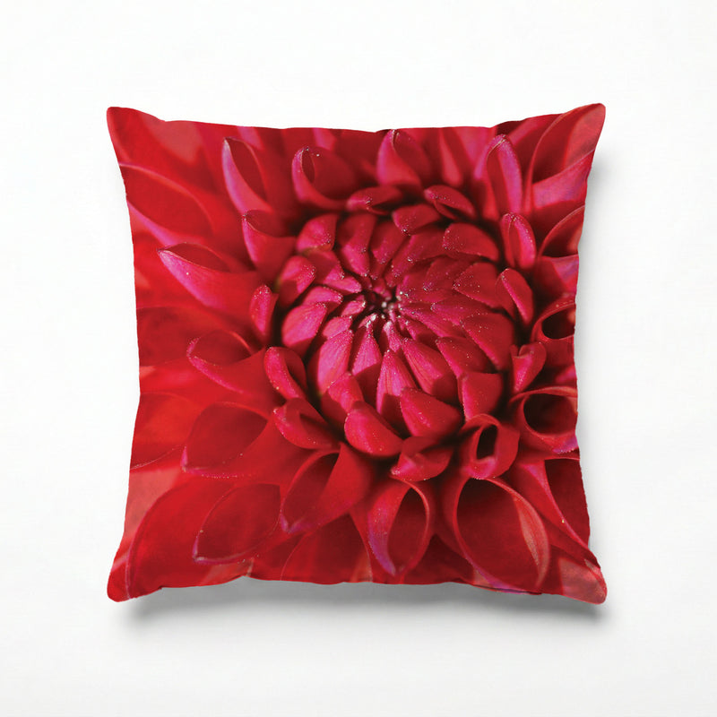 DAHLIA RED SCATTER CUSHION