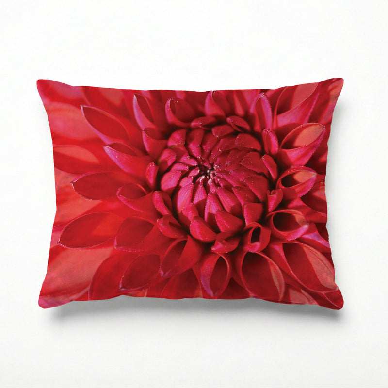 DAHLIA RED SCATTER CUSHION