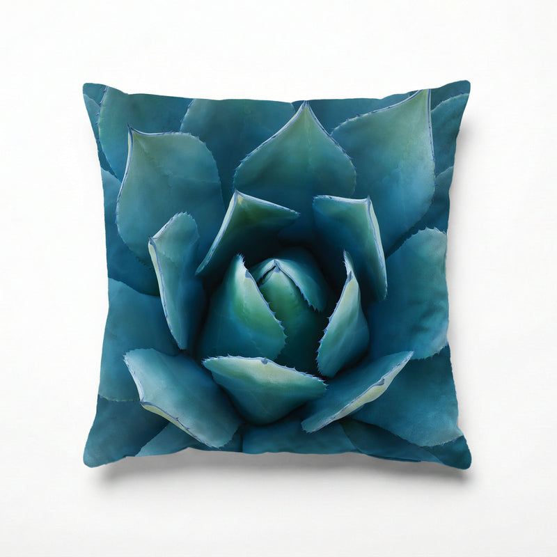 BLUE POINT SUCCULENT SCATTER CUSHION