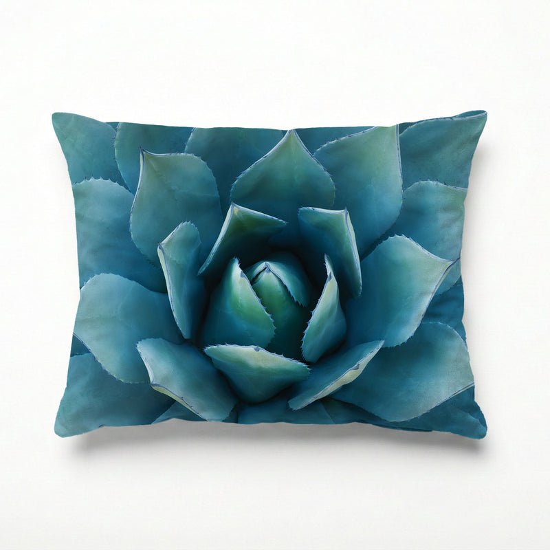 BLUE POINT SUCCULENT SCATTER CUSHION