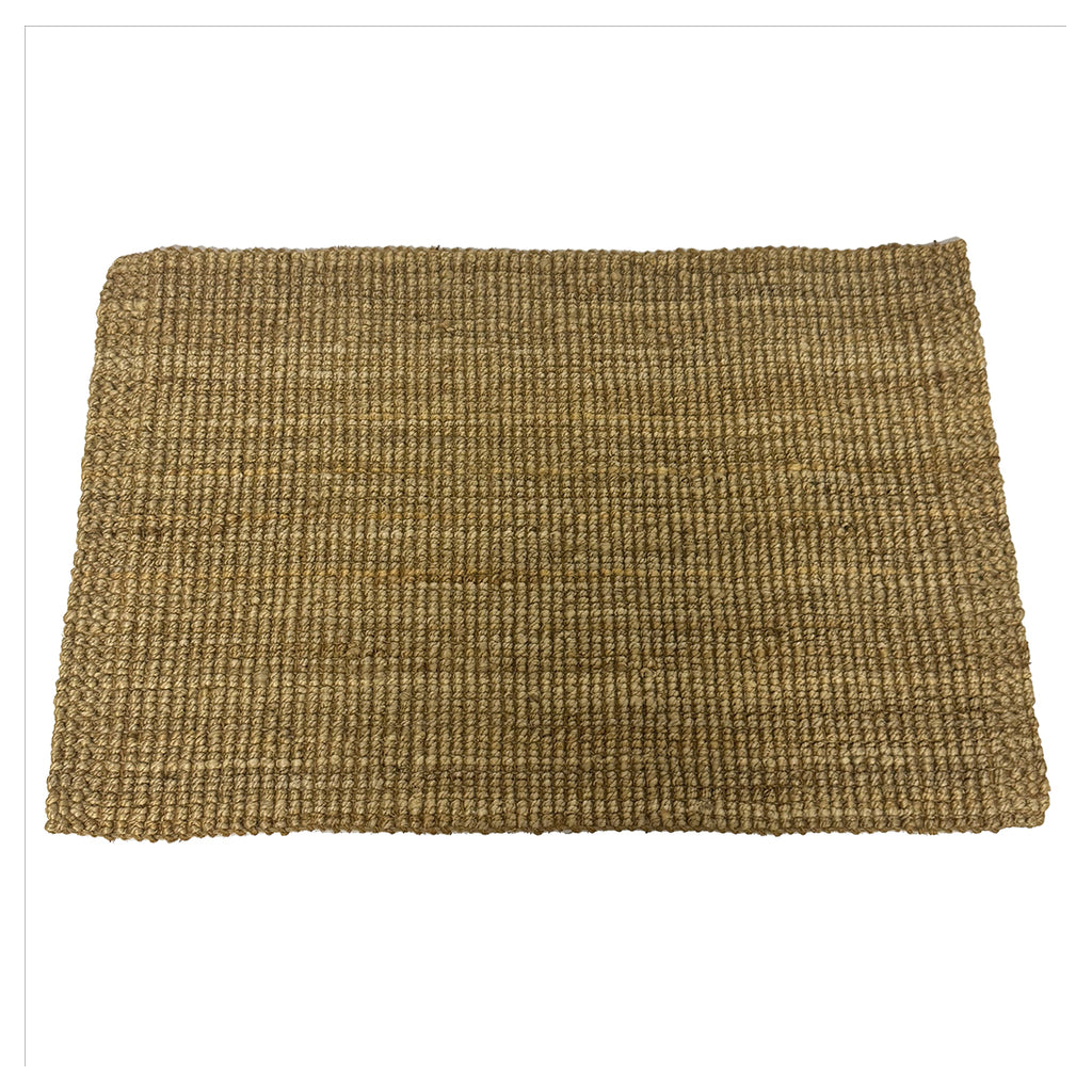 JUTE RUG HANDSPUN BOUCLÉ  - NATURAL GOLD