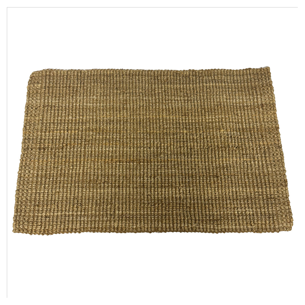 JUTE RUG HANDSPUN BOUCLÉ  - NATURAL GOLD