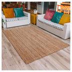 JUTE RUG HANDSPUN BOUCLÉ  - NATURAL GOLD