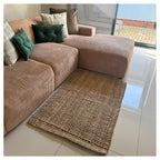 JUTE RUG HANDSPUN BOUCLÉ  - NATURAL GOLD