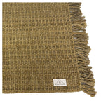 JUTE RUG HANDSPUN PANAMA - NATURAL GOLD