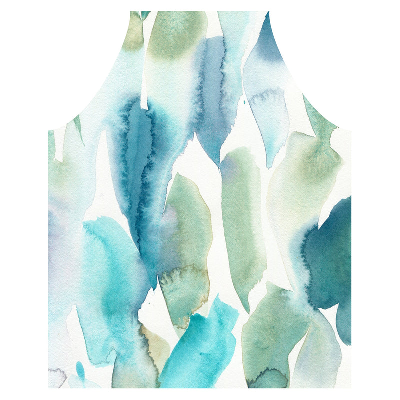 PATTERN BLUE AND GREEN WATERCOLOUR PAINT PATTERN