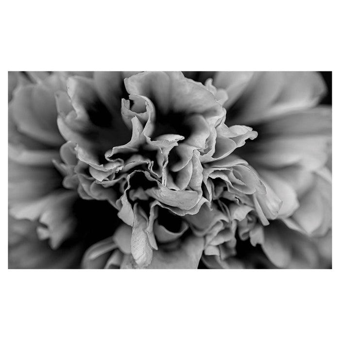 FLORAL BLACK AND WHITE PEONY MULTI-PURPOSE MAT