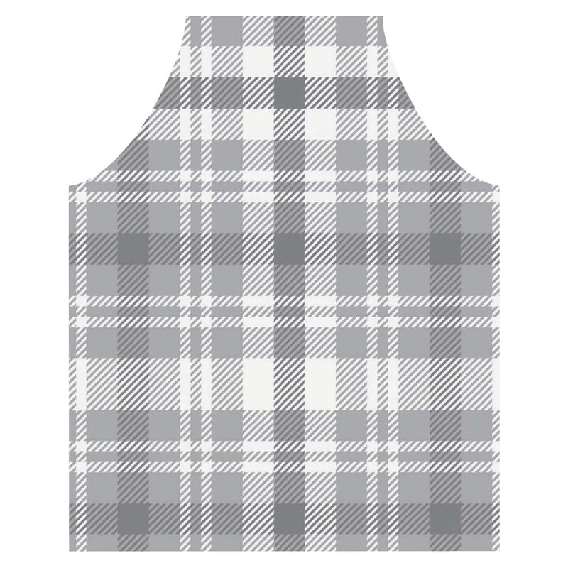 SLATE TARTAN APRON