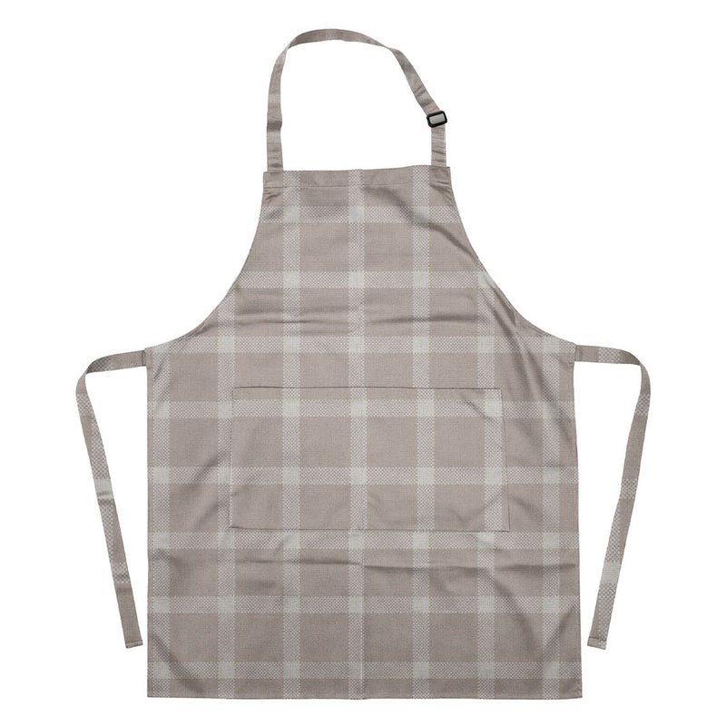 SOFT PLAID APRON