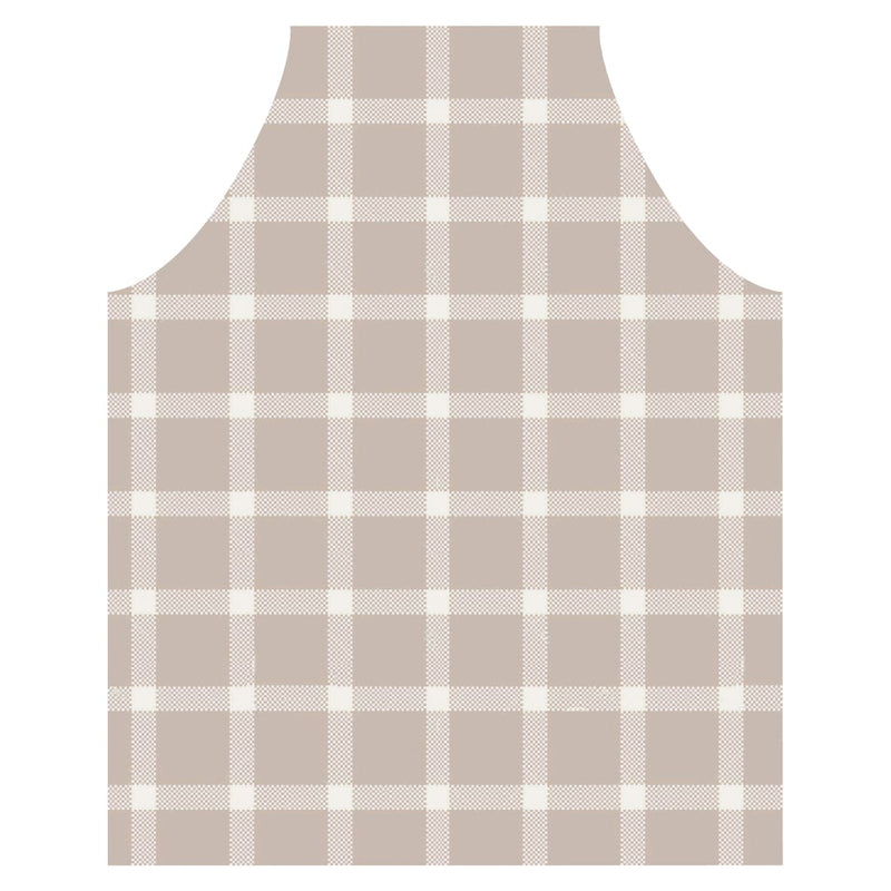 SOFT PLAID APRON
