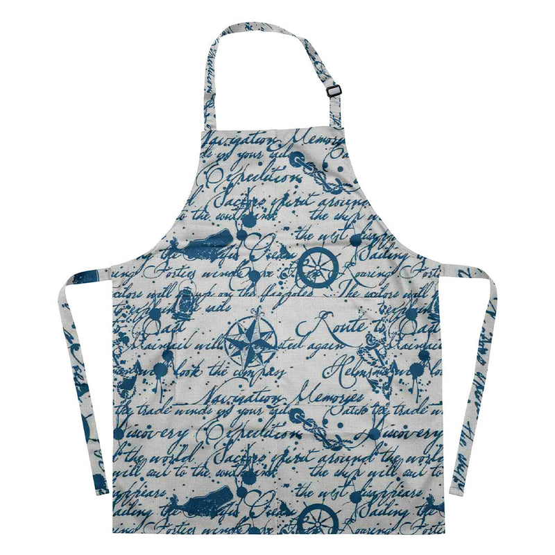 SAILORS SCRIPT APRON