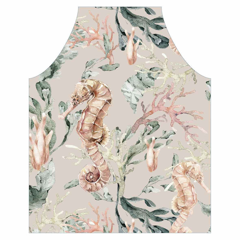 SEAHORSE SERENADE APRON