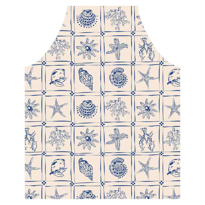SEASHELL MOSAIC APRON