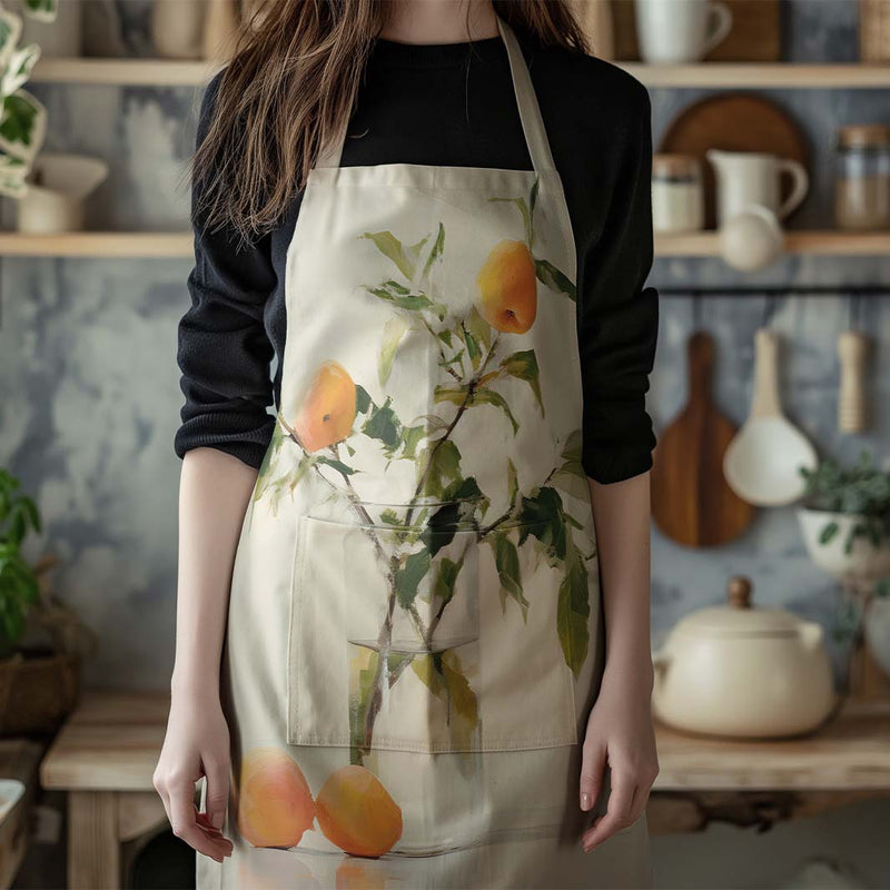 ORANGE BRANCH APRON