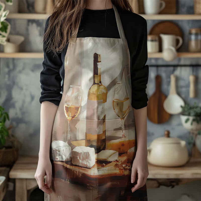 CHEESE AND WINE APRON