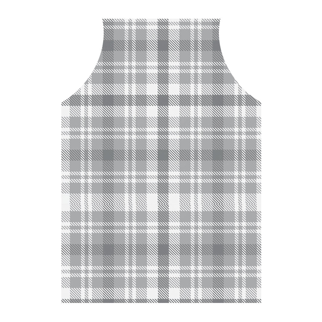 SLATE TARTAN APRON