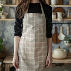 SOFT PLAID APRON