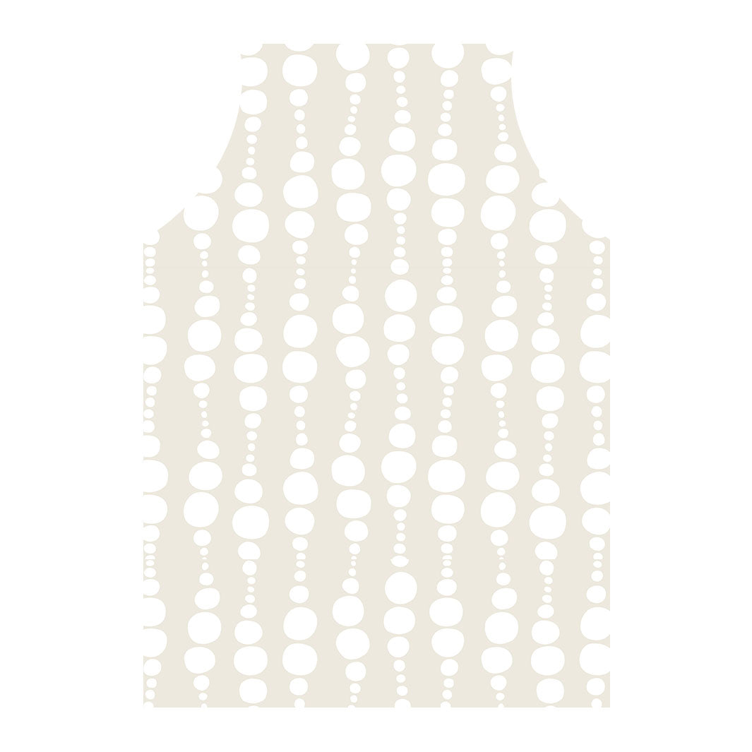PEARL DROPLETS APRON