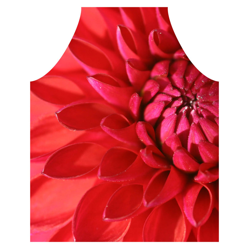 DAHLIA RED APRON