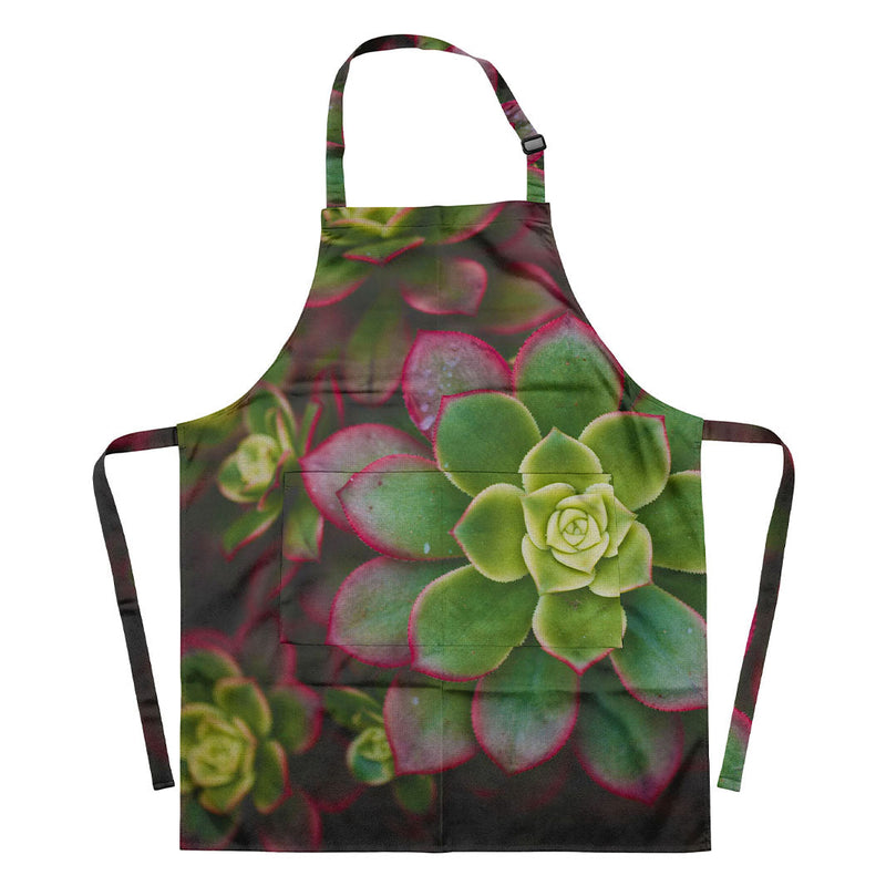 DARK GARDEN SUCCULENTS APRON