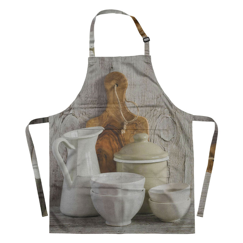 FARMHOUSE WHITE APRON