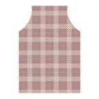 BLUSH PLAID APRON