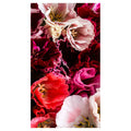FLORAL PINK AND RED LISIANTHUS FLOWER MIX BUFF