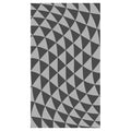 GEOMETRIC TRIANGLE GREY OPTICAL ILLUSION BUFF