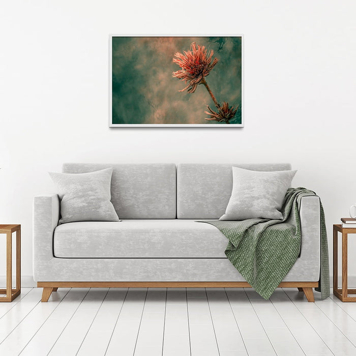 Composite Framed Canvas 50X75 DRY FLOWER