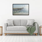 Composite Framed Canvas 50x75 Misty Swakopmund