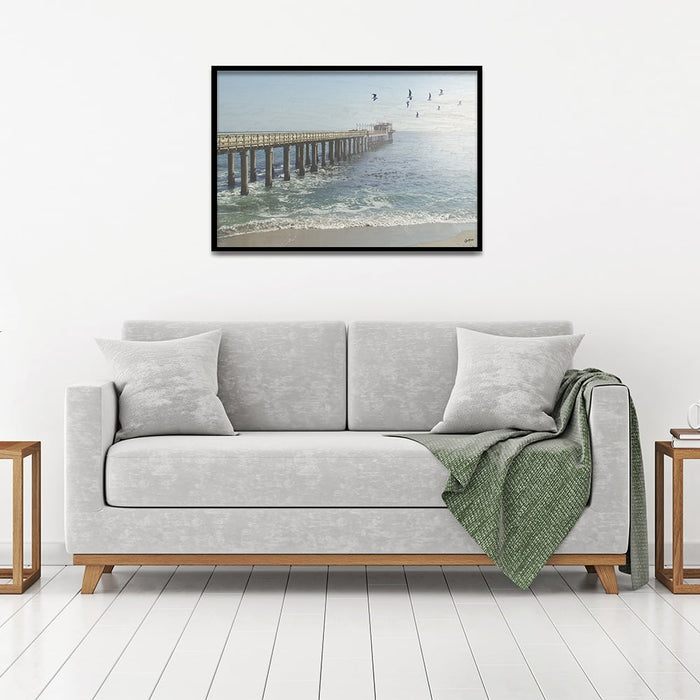 Composite Framed Canvas 50x75 Misty Swakopmund