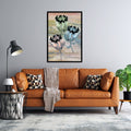 Composite Framed Canvas 50x75 Modern Proteas