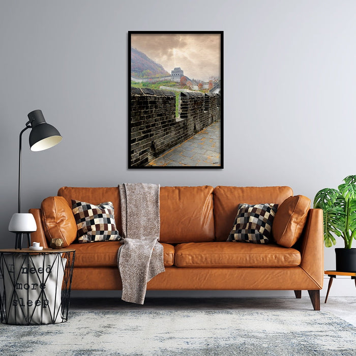 Composite Framed Canvas 50x75 China Wall