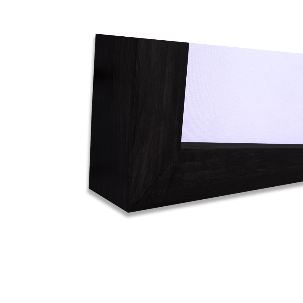 Composite Framed Canvas 77x150 WILDEBEEST IN DUST