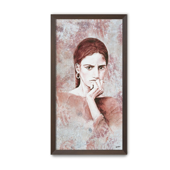 Composite Framed Canvas 77x150 Gypsy Girl